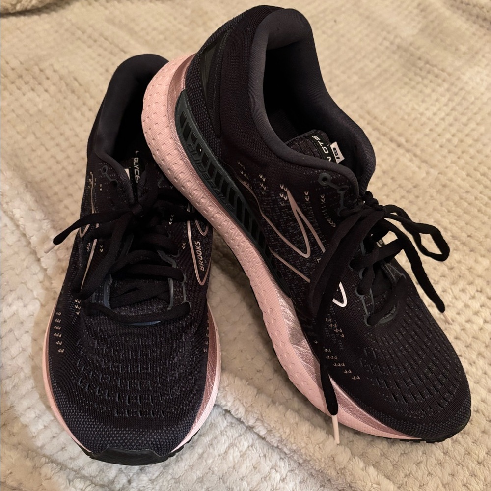 Brooks Women's Running Shoes Glycerin GTS 19 - Black and Pink - Athletic - Picture 7 of 7